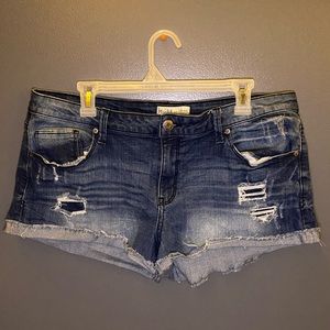 Mudd Low Rise Jean Shorts